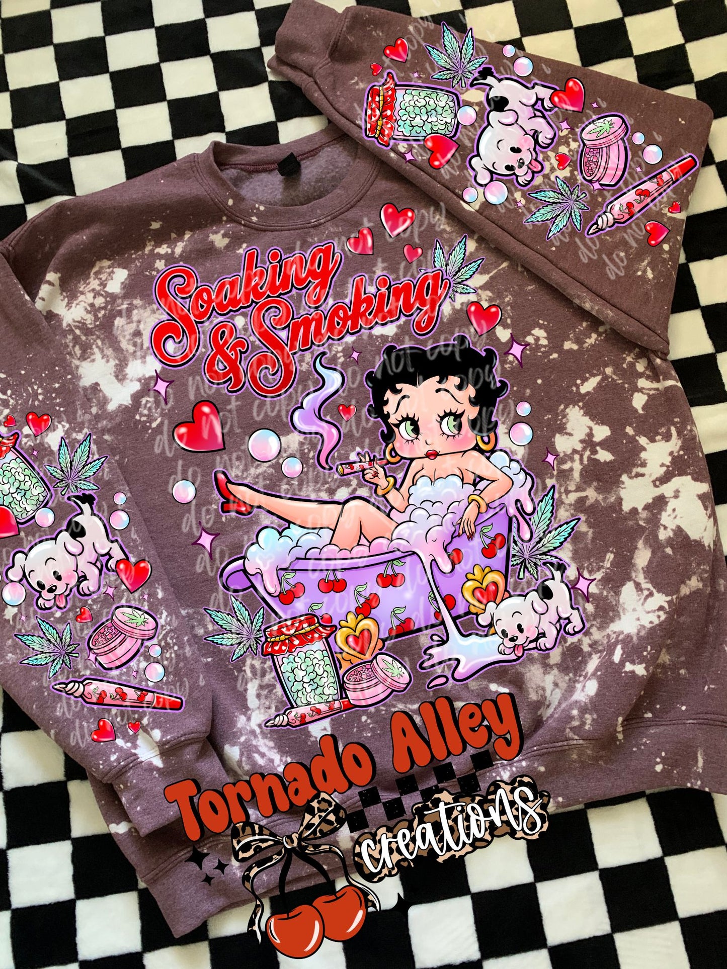 Soaking and Smoking Crewneck