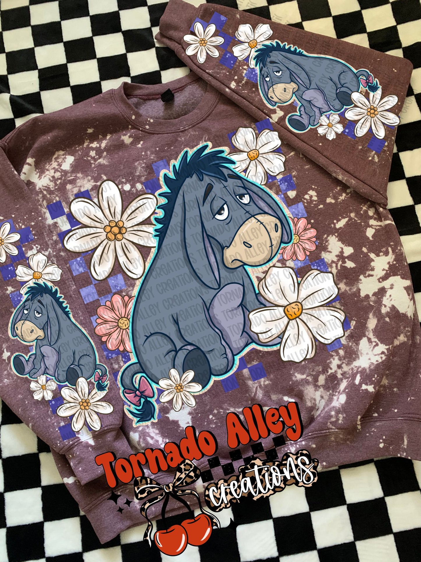 Retro Floral Crewneck