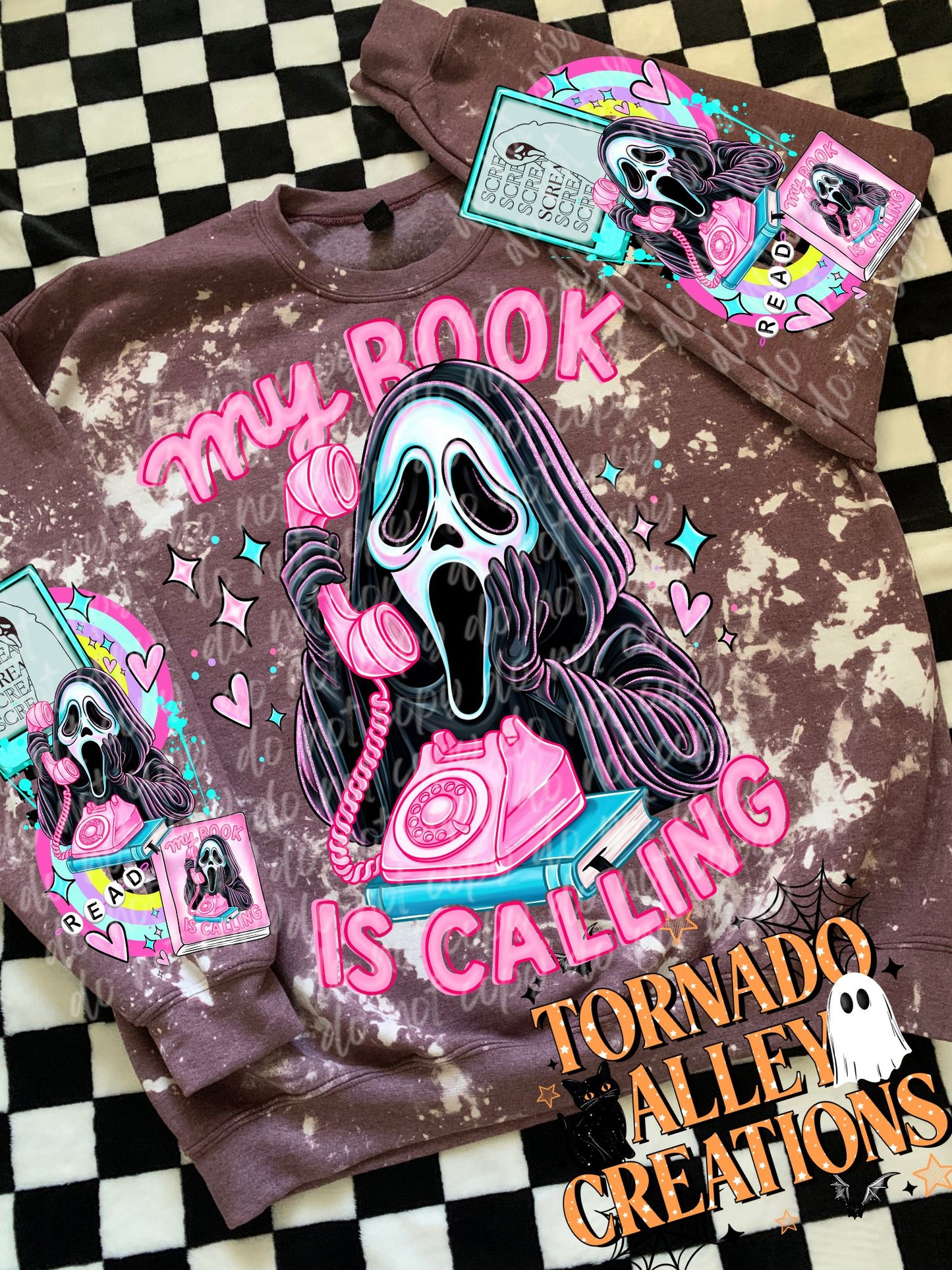 My Book Is Calling Crewneck