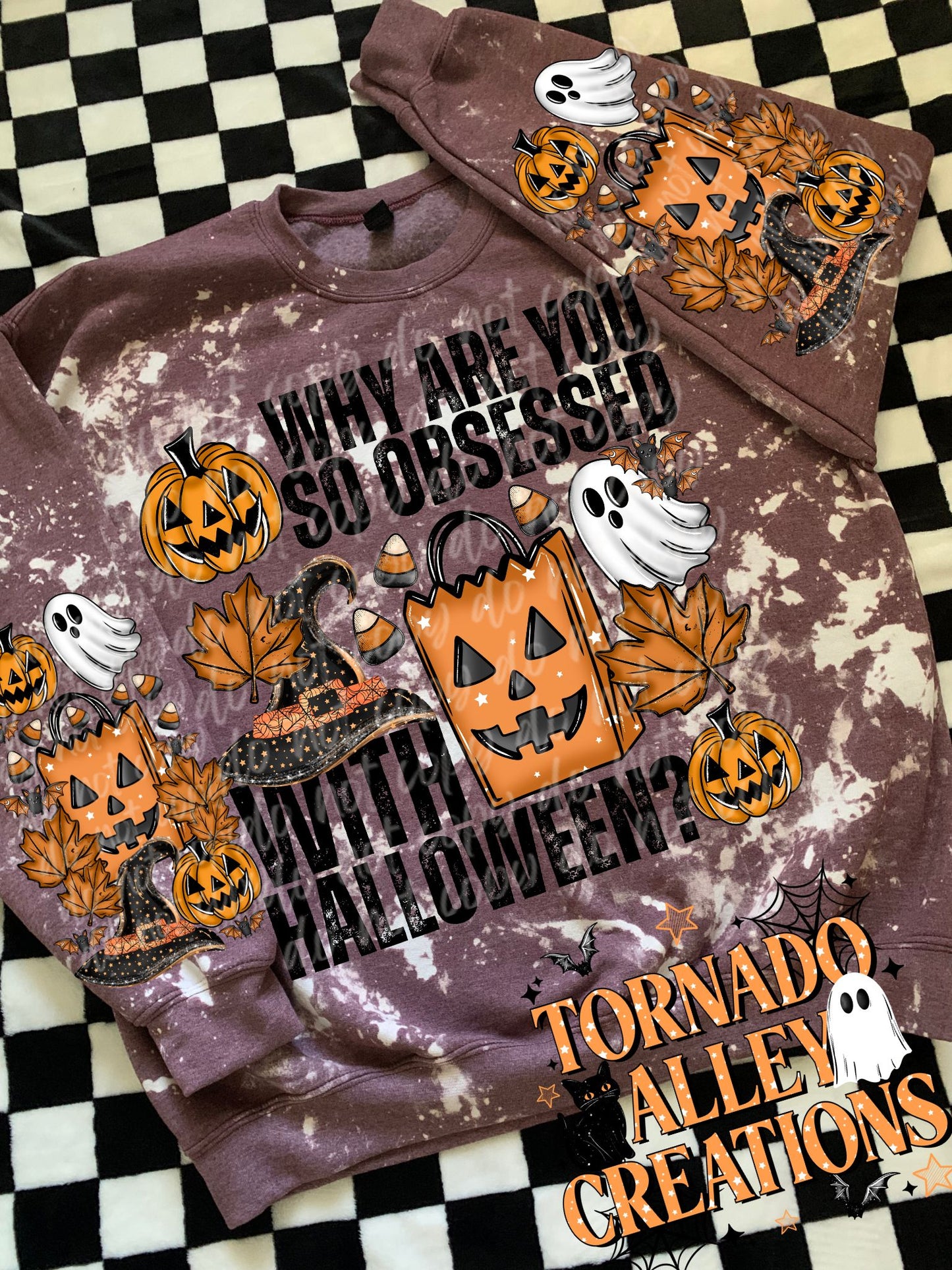 Why Are You So Obsessed With Halloween Crewneck
