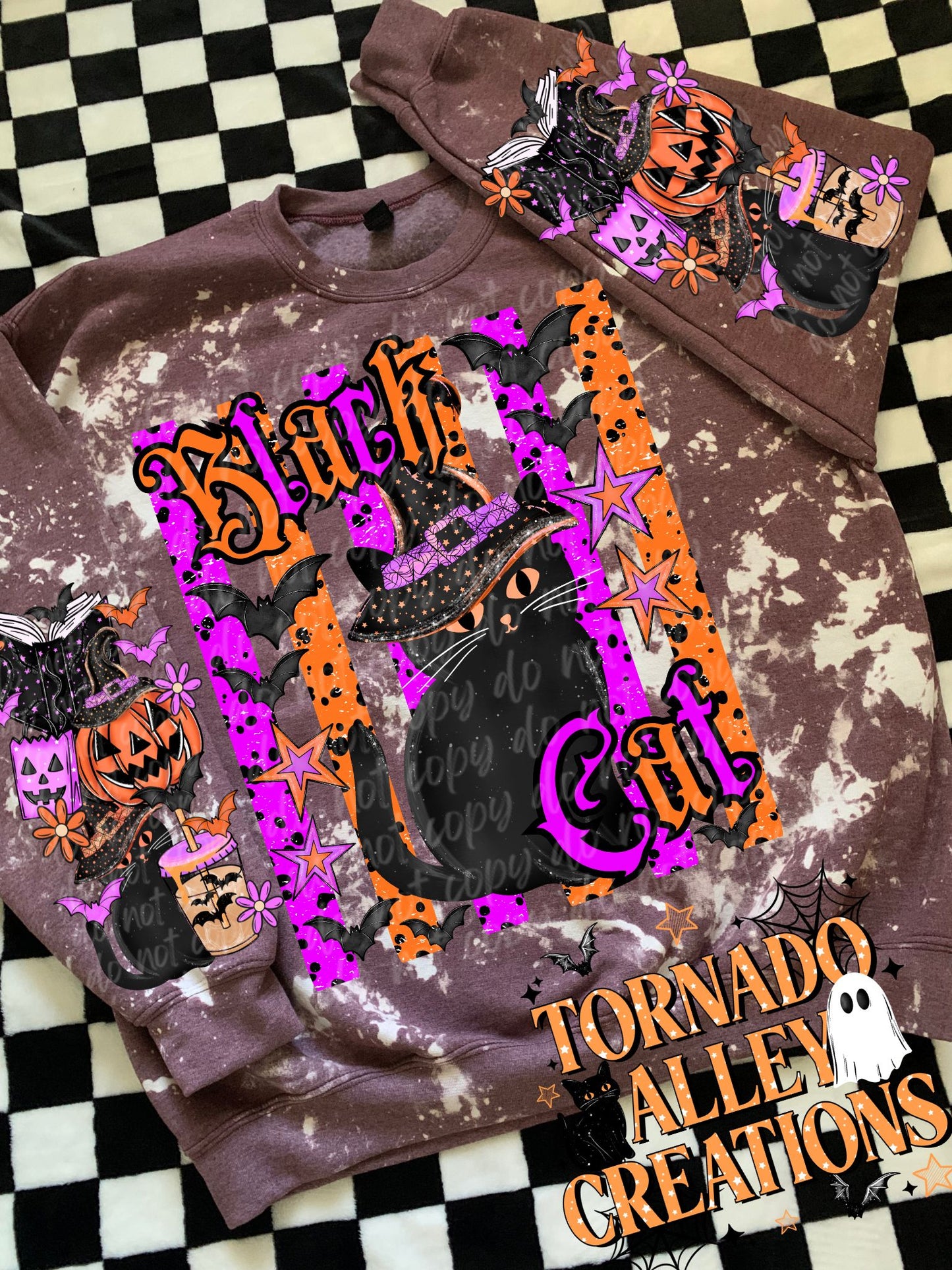 Black Cat Crewneck