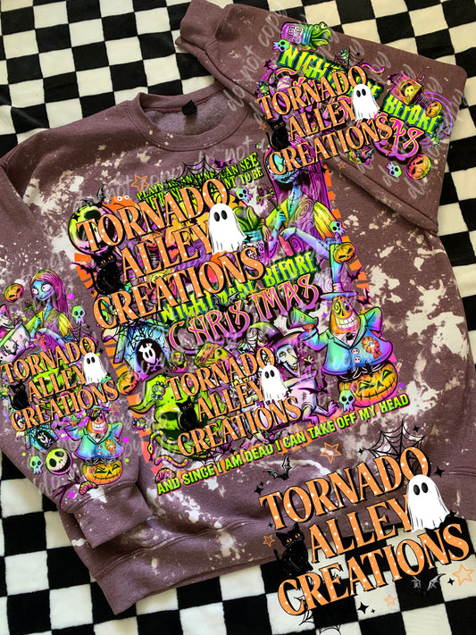 Neon Nightmare Christmas Crewneck