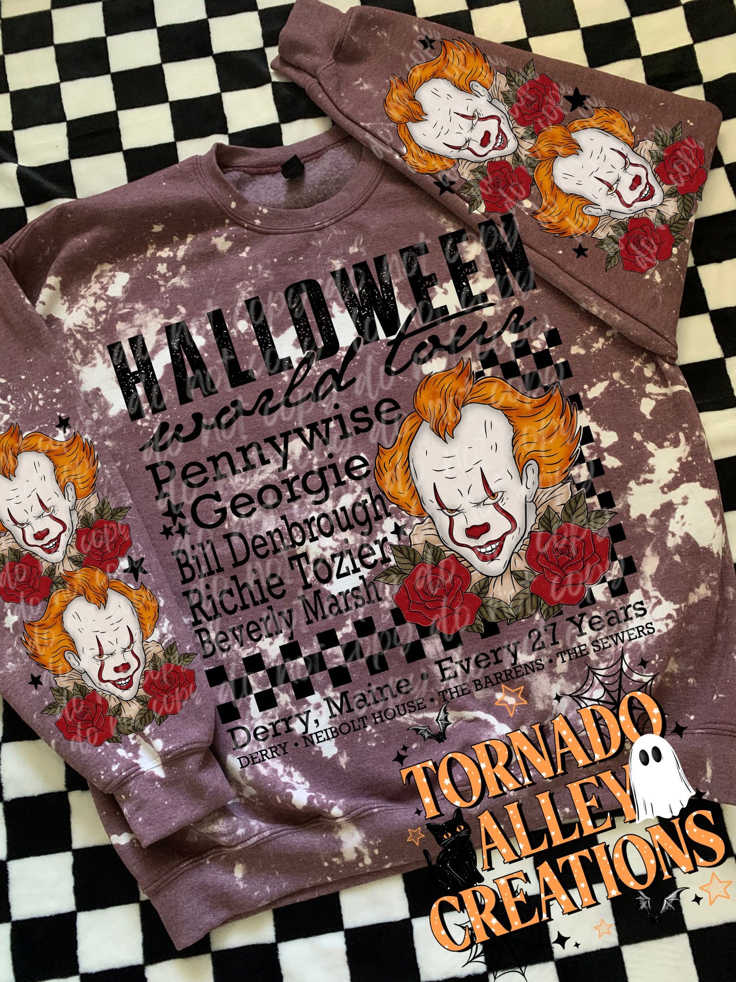 Halloween Clown Crewneck