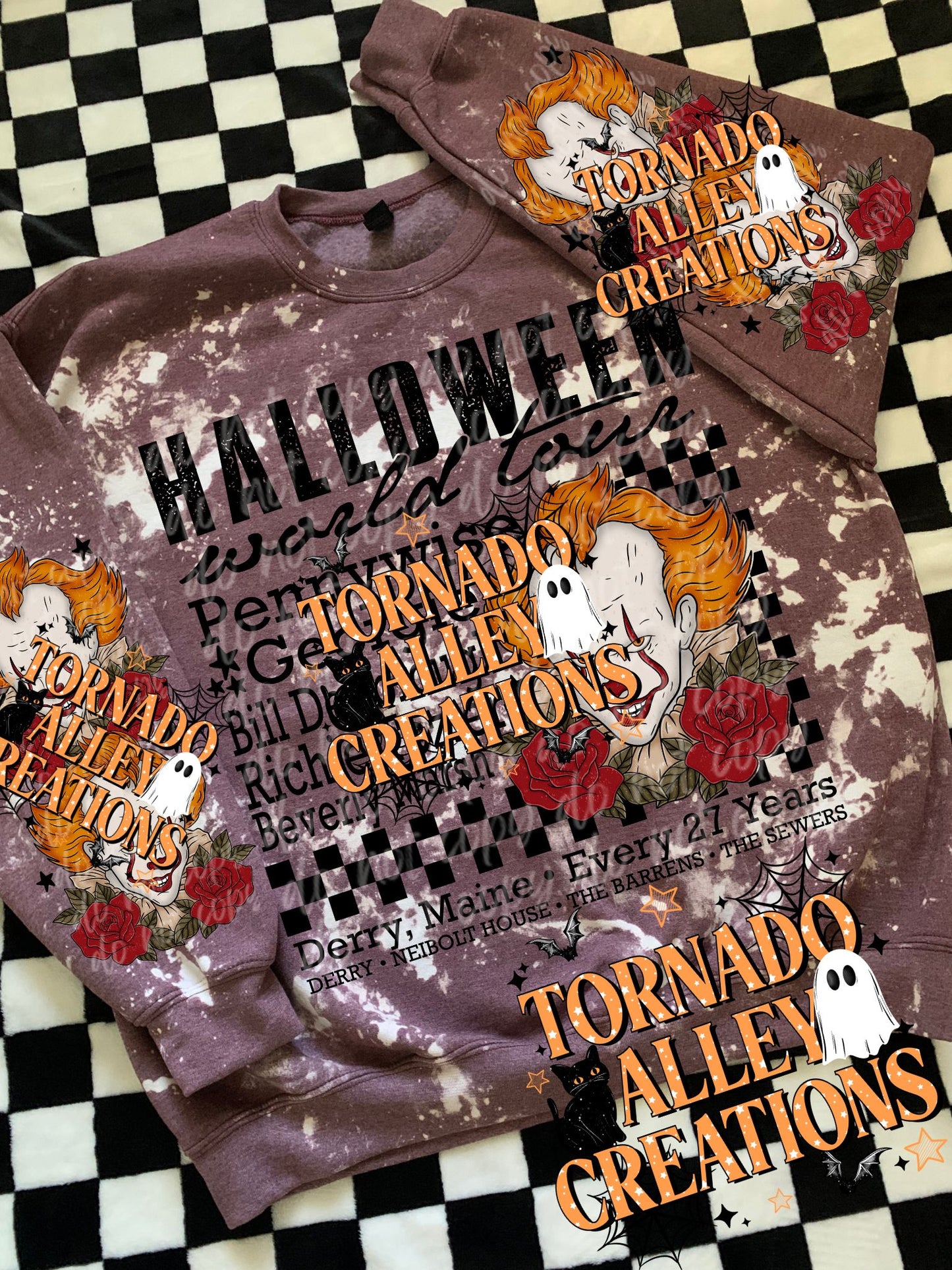 Halloween Clown Crewneck