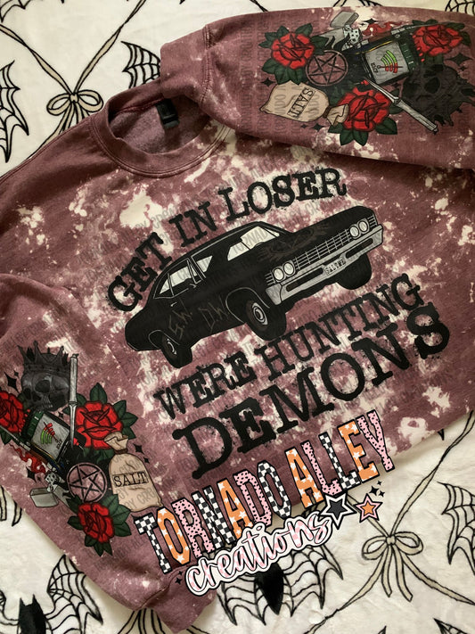 Hunting Demons Crewneck