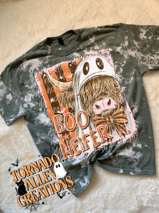 Boo Heifer Bleached Tee