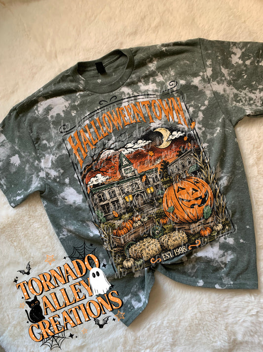 Halloween T Bleached Tee