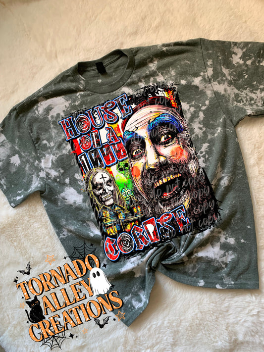 Horror House Bleached Tee