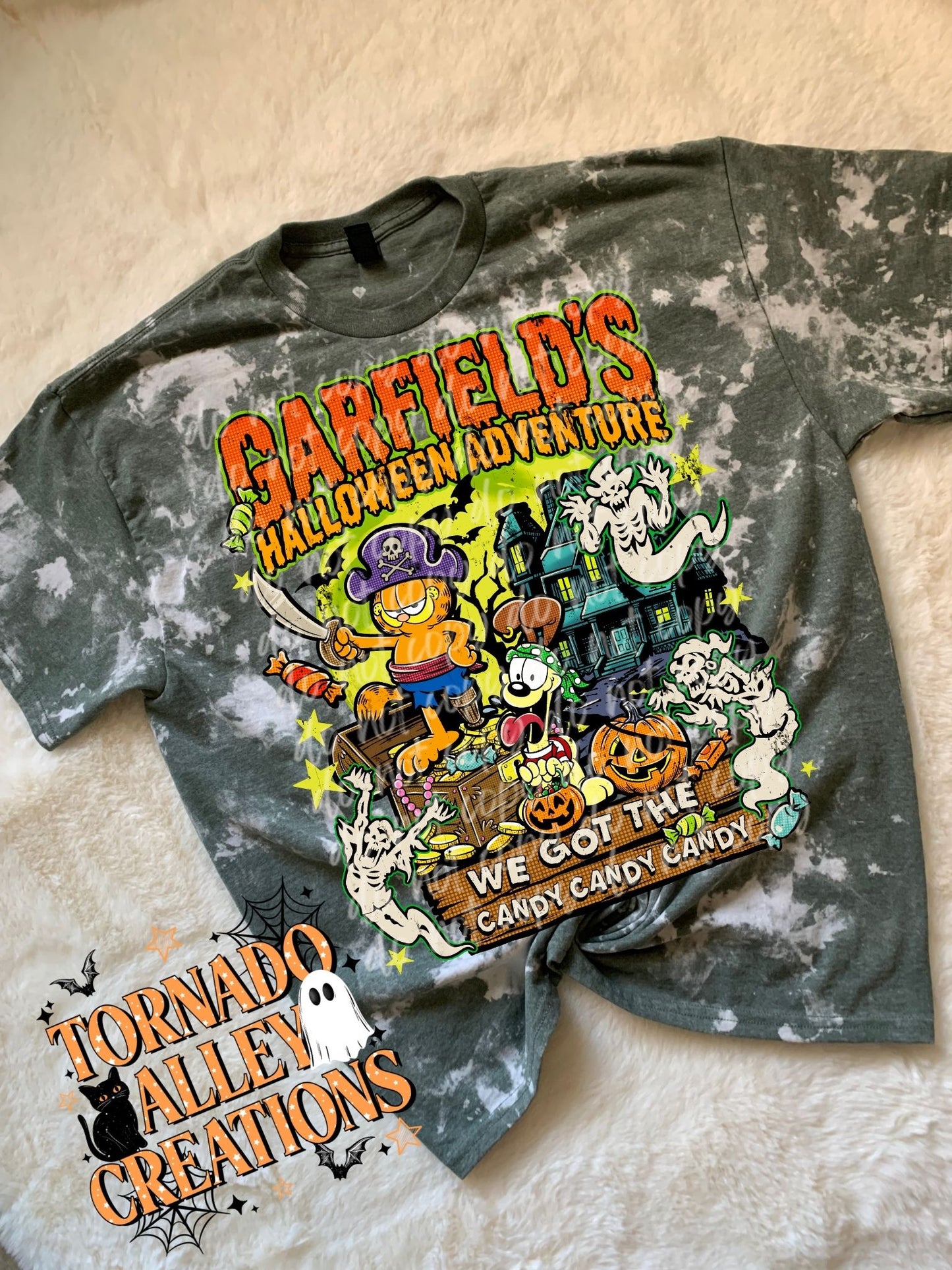 Got the Candy Candy Candy Bleached Tee