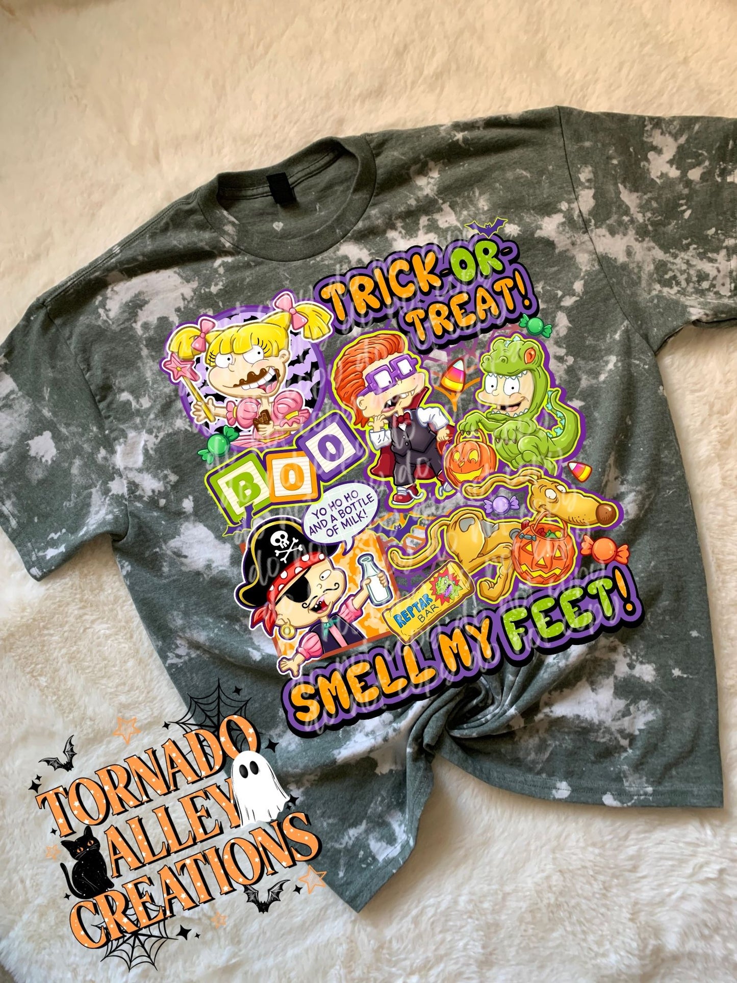 Smell my Feet Bleached Tee
