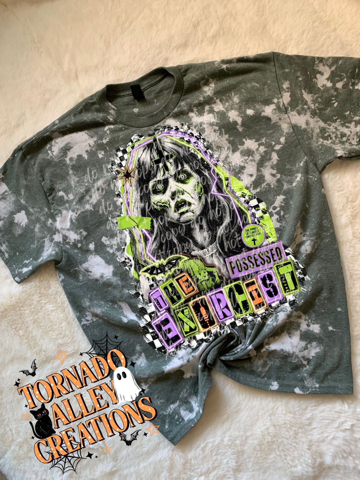 Possessed Bleached Tee