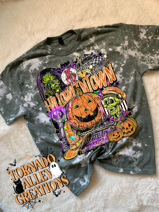 Halloween T Bleached Tee