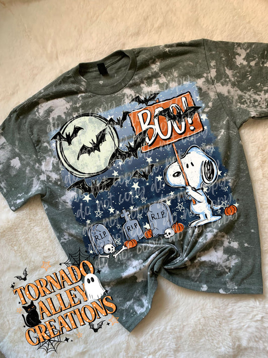 Spooky CB S Bleached Tee