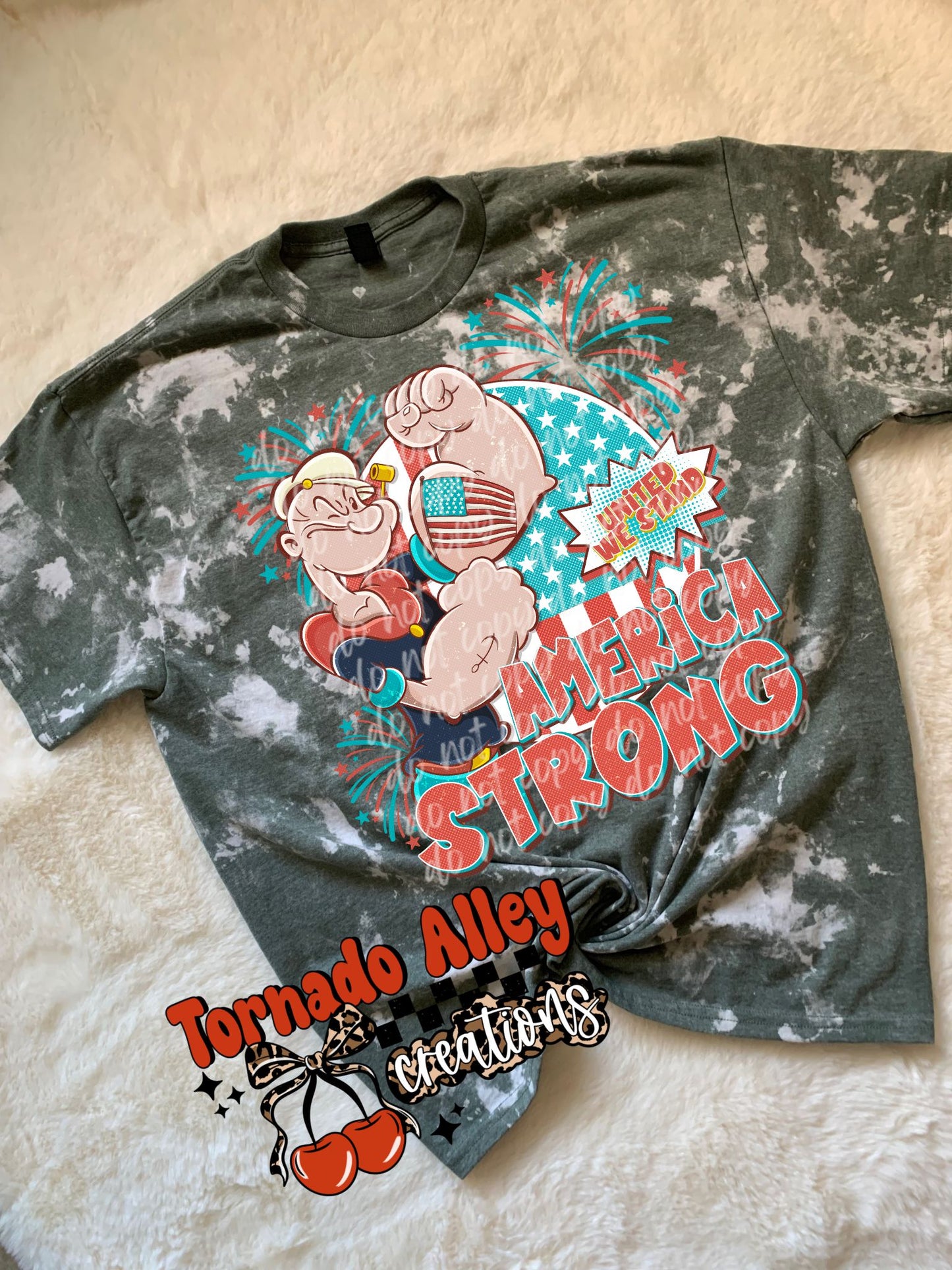 Vintage America Bleached Tee