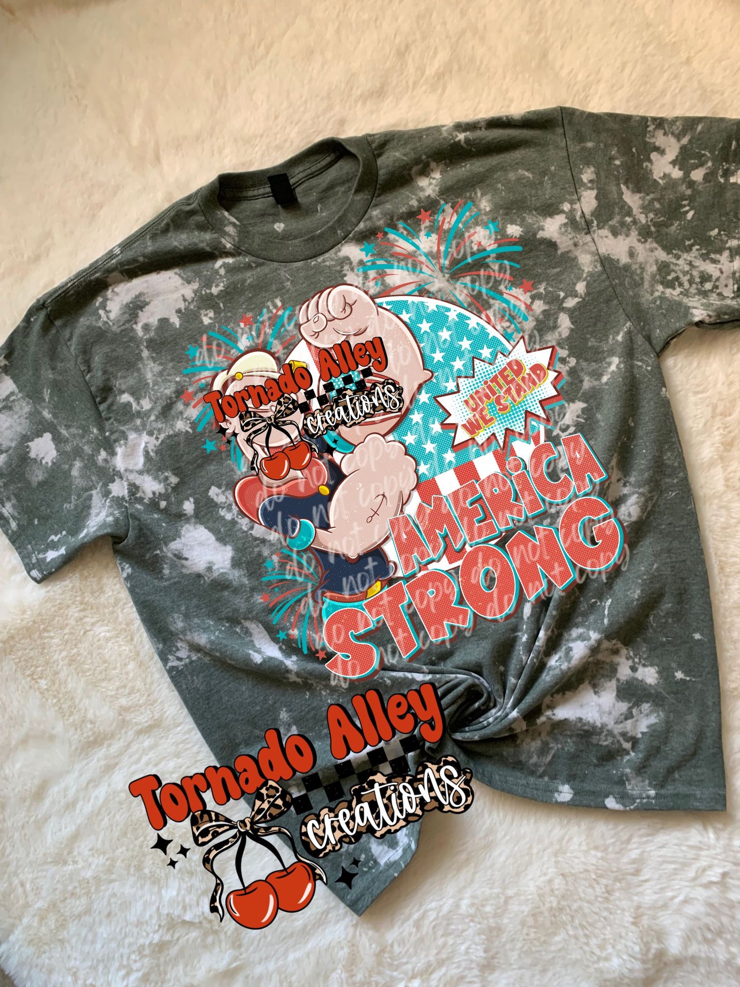 Vintage America Bleached Tee