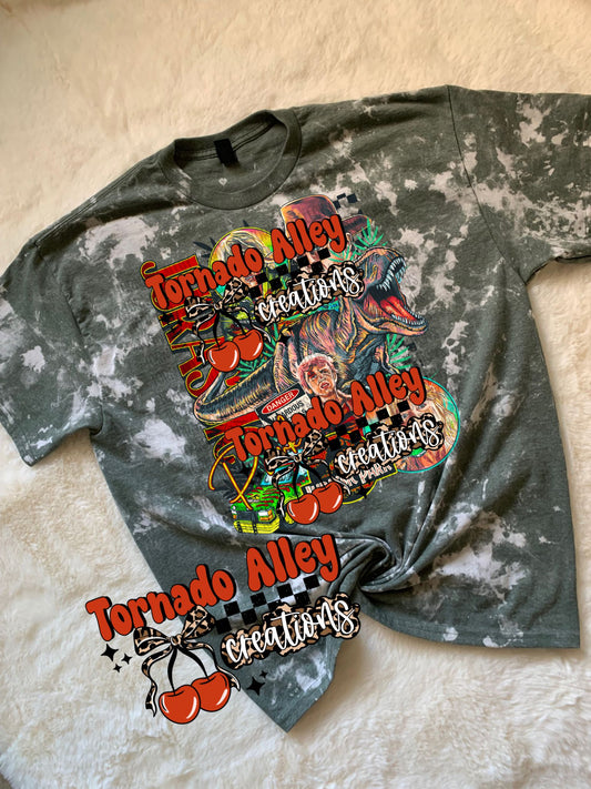 Vintage Dinosaurs Bleached Tee