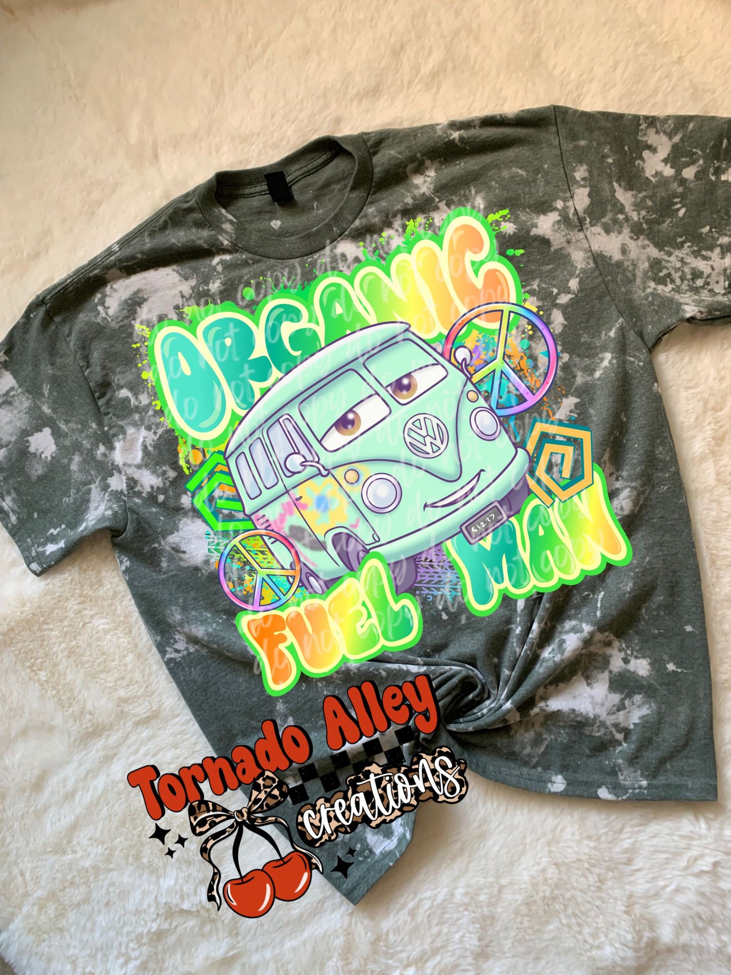 Fuel Man Bleached Tee