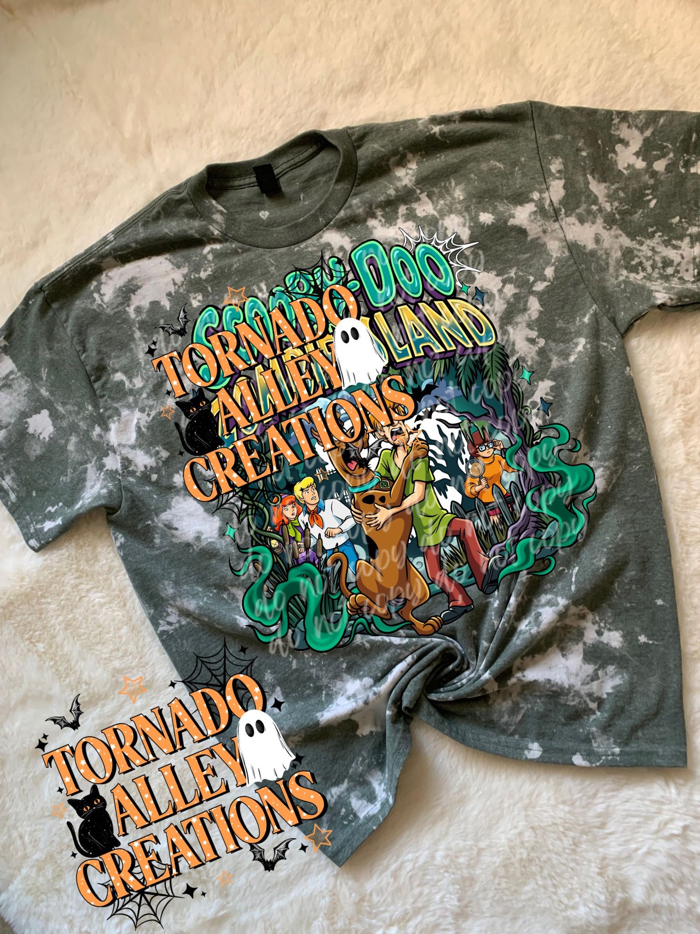 Zombie Island Bleached Tee