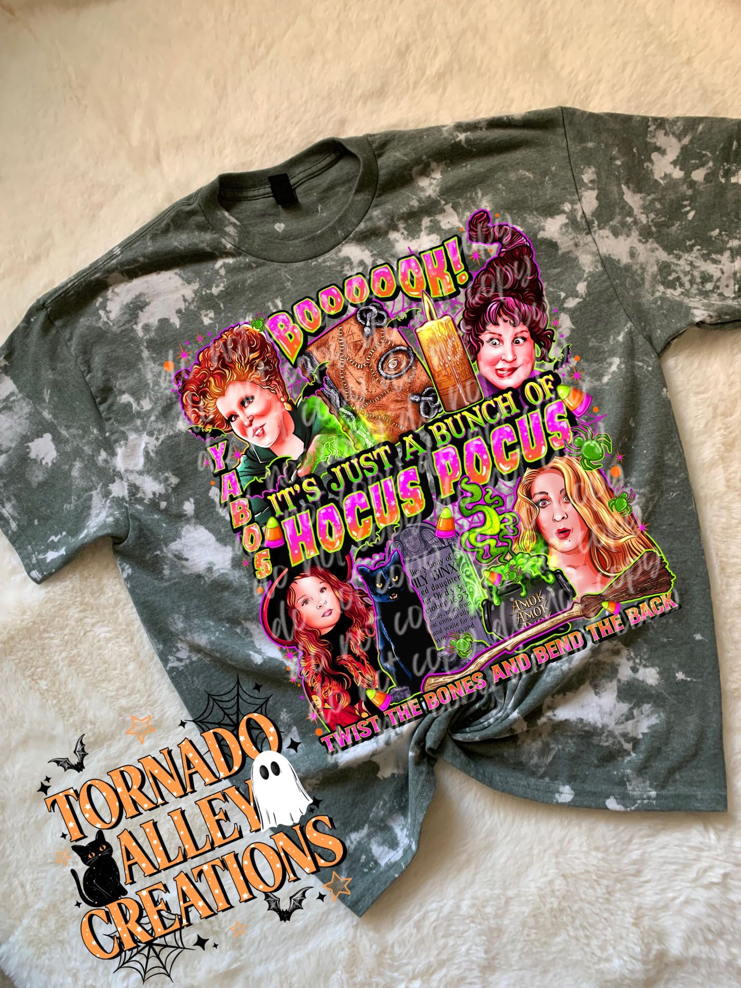 Witchy Hp Bleached Tee