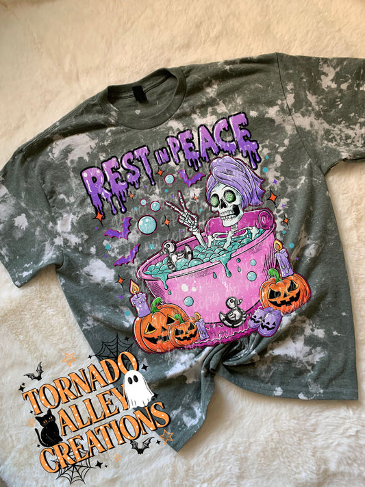 Rest in Peace Bleached Tee