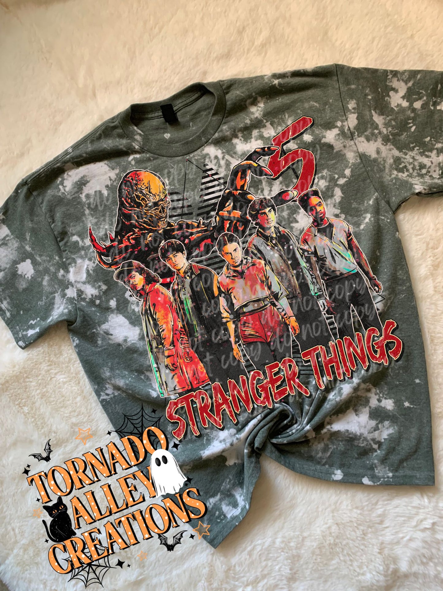 Retro ST Squad Bleached Tee
