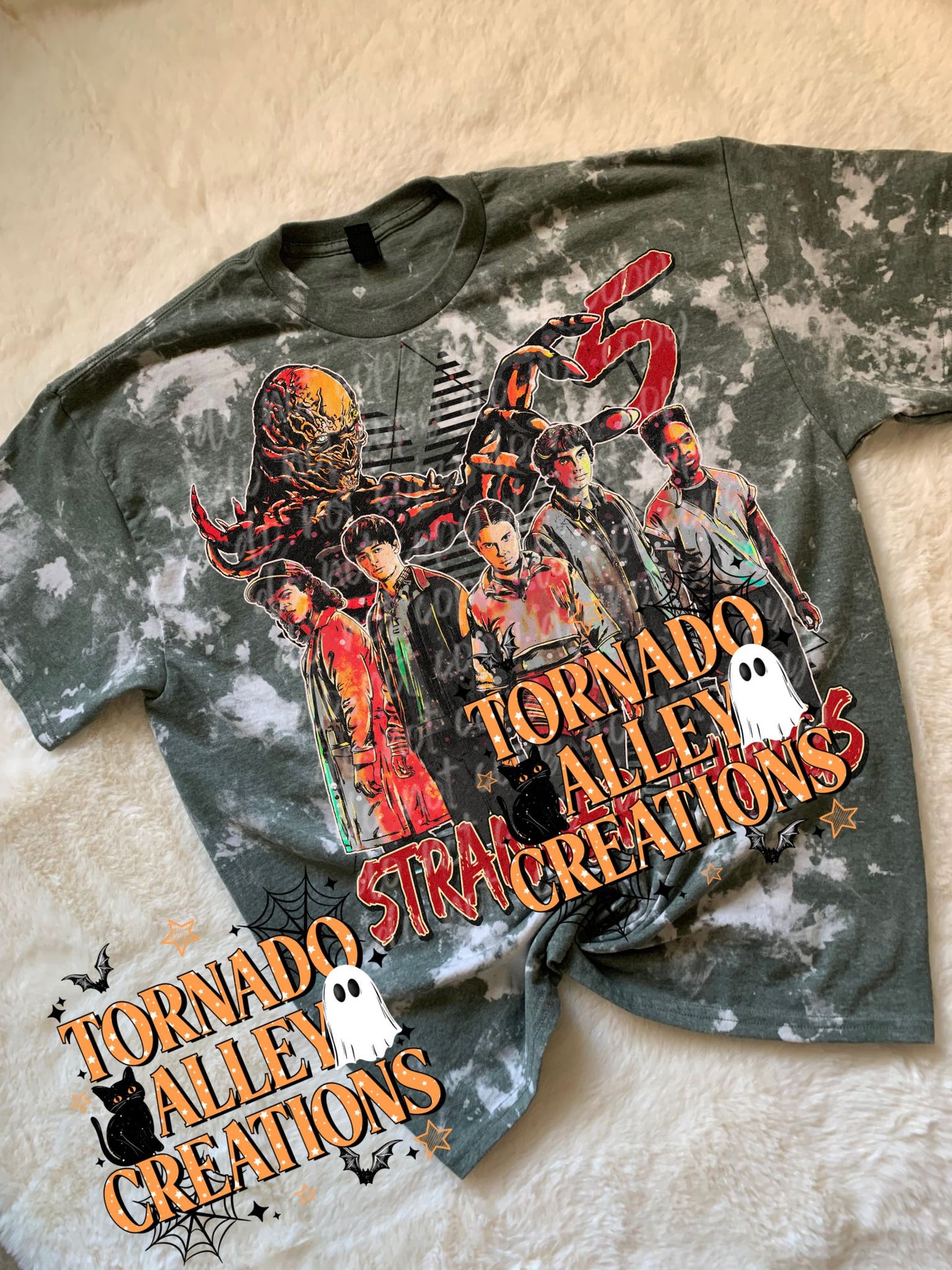Retro ST Squad Bleached Tee