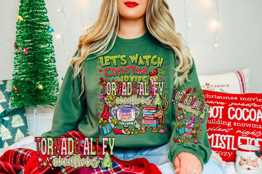 Let's Watch Christmas Movies Crewneck