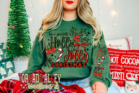 Holly Jolly Christmas Crewneck