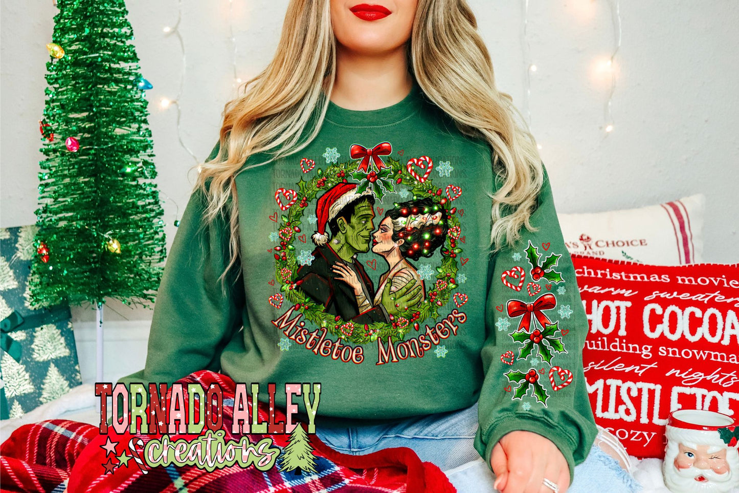 Mistletoe Monsters Crewneck