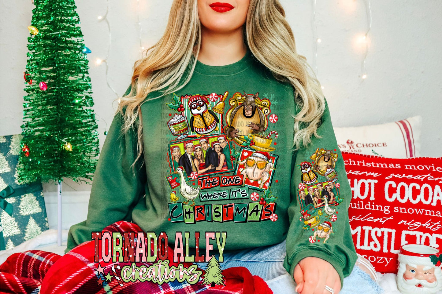 The One Where It's Christmas Crewneck