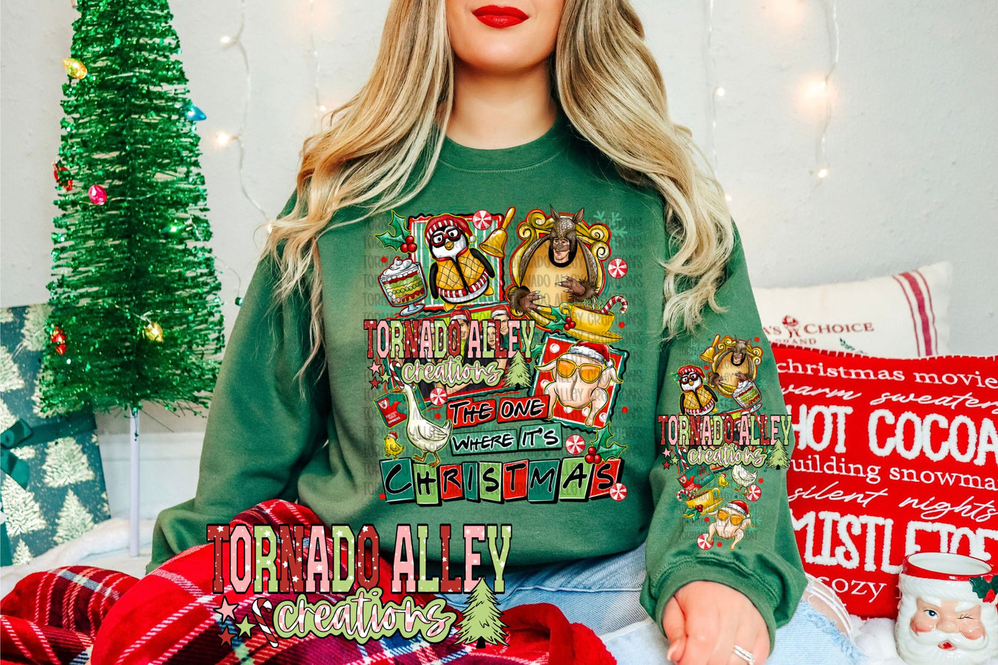 The One Where It's Christmas Crewneck