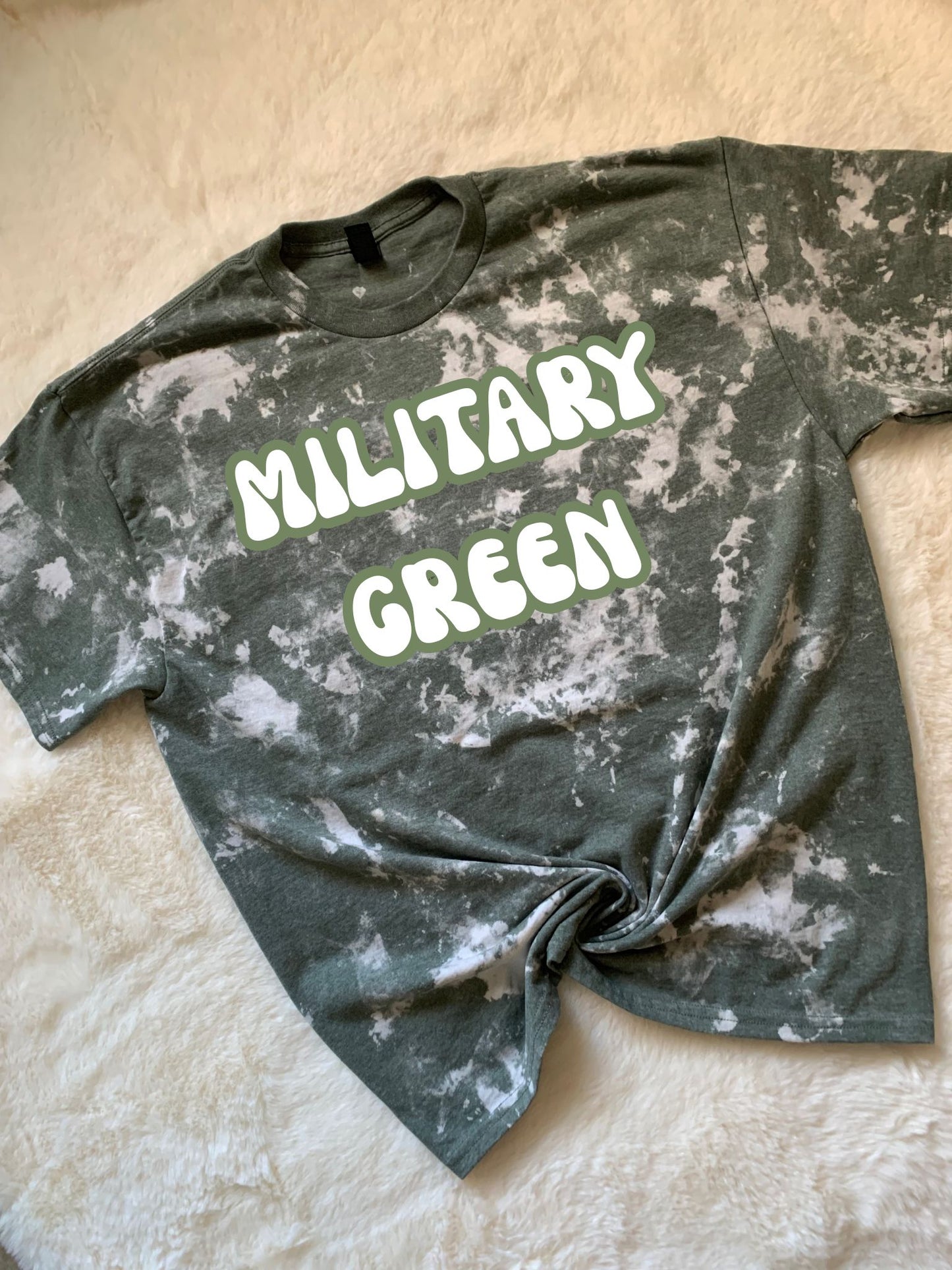 Neon Slasher Bleached Tee