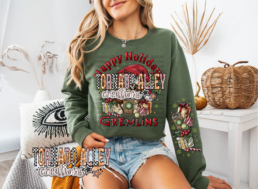 Spooky Happy Holidays Crewneck