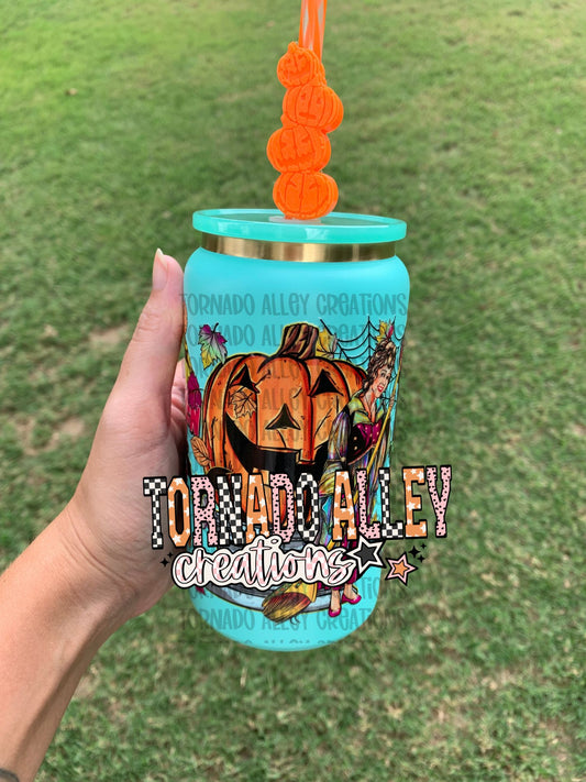 Spooky Halloween 16oz Stainless Steel Can