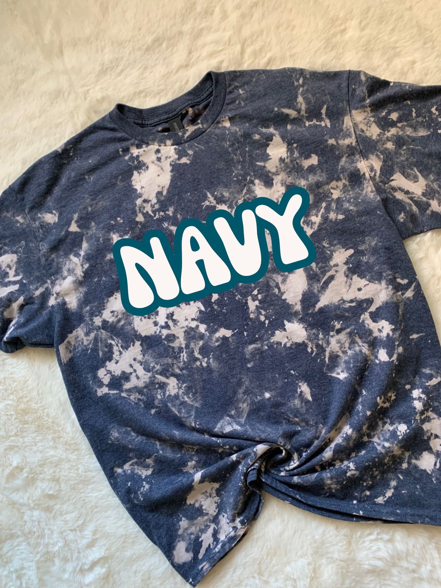 Neon Slasher Bleached Tee