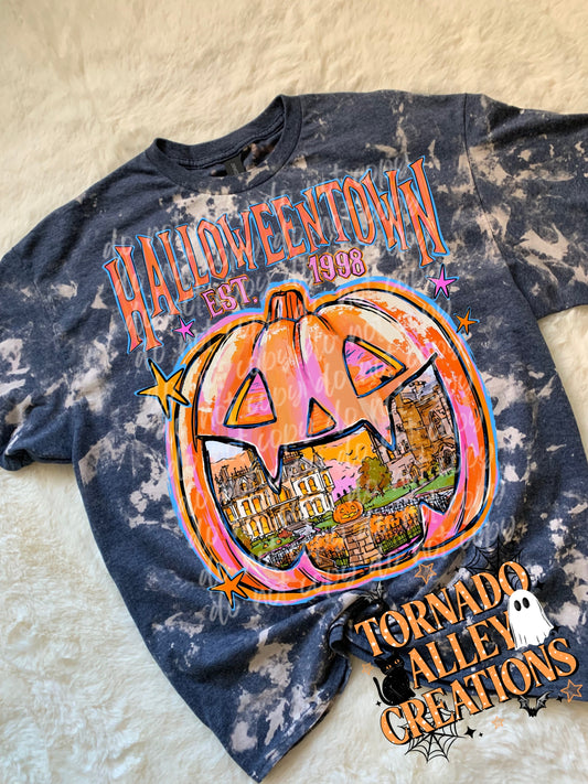 Halloween T Bleached Tee