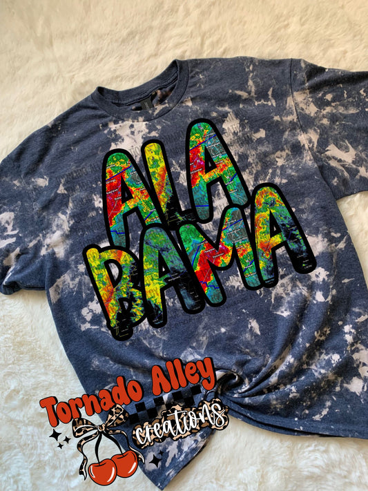Alabama Bleached Tee