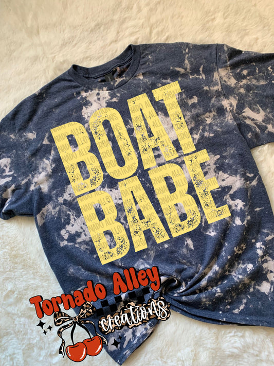 Boat Babe Bleached Tee