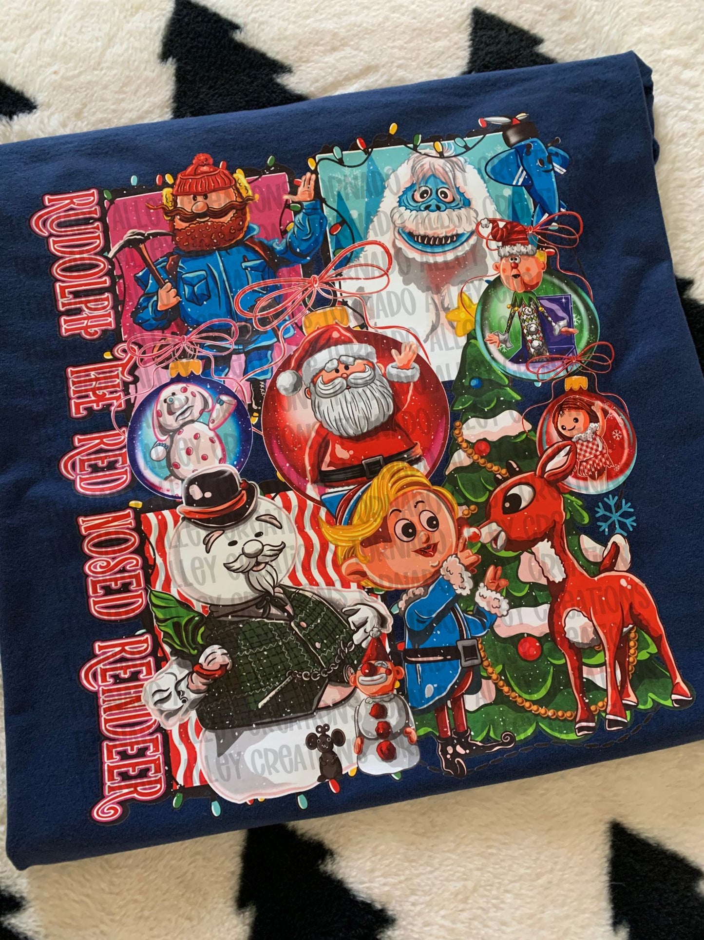 Cute Vintage Reindeer Tee