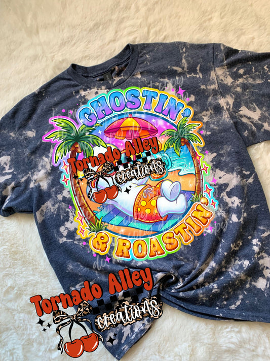 Ghostin Roastin Bleached Tee