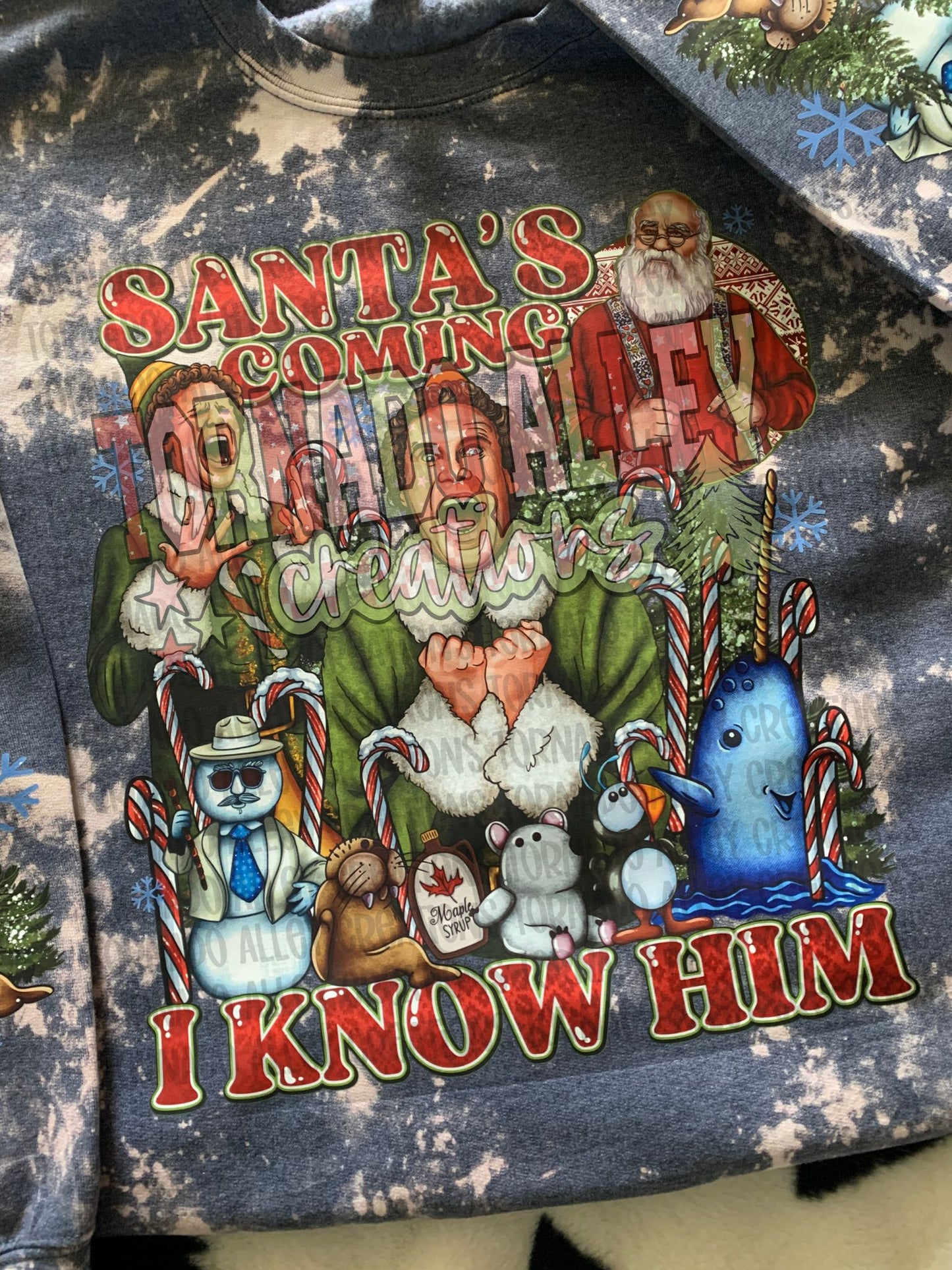 Santa I Know Him Crewneck