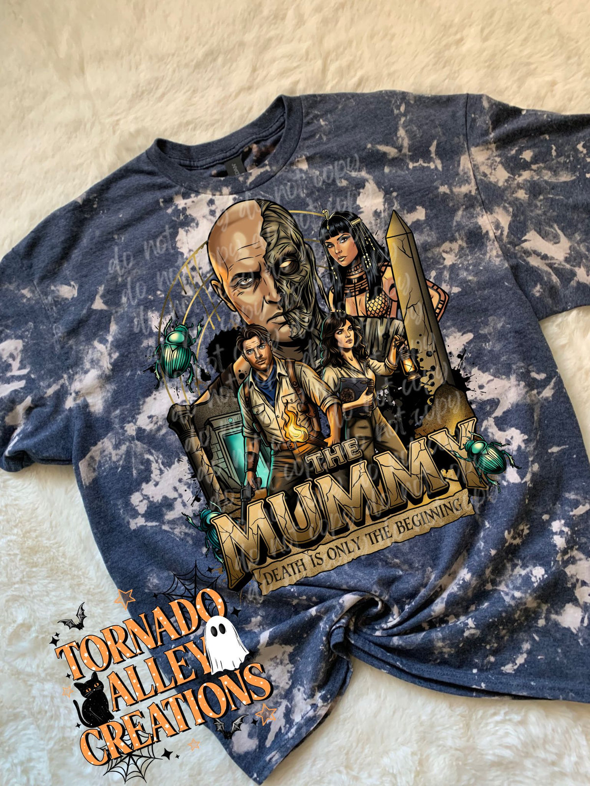 Only the Beginning Bleached Tee