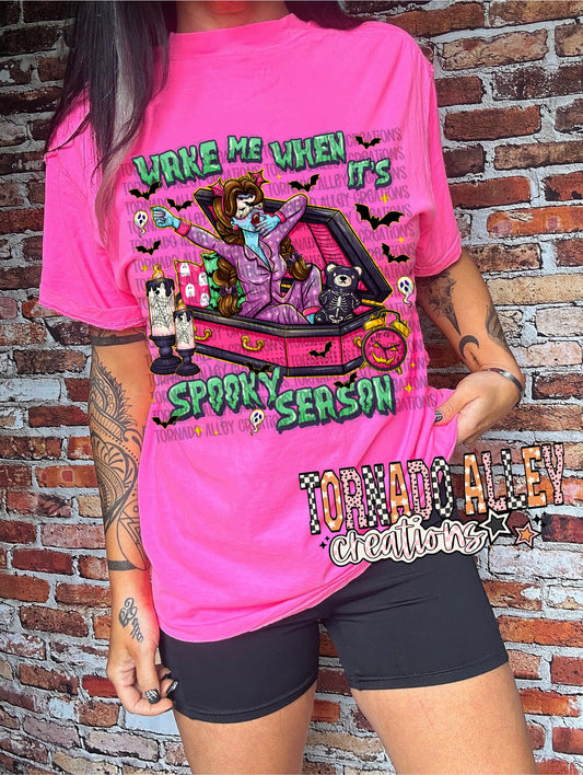 Wake Me Up For Spooky Season Tee
