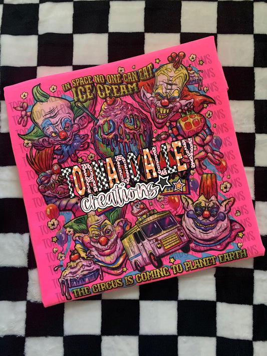Spooky Circus Clown Tee