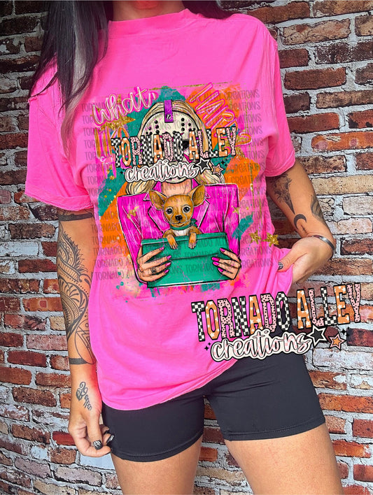 Funny Pink Slasher Tee