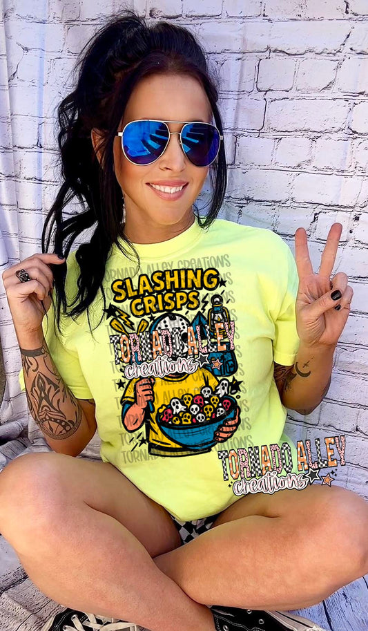 Spooky Slashing Cereal Tee