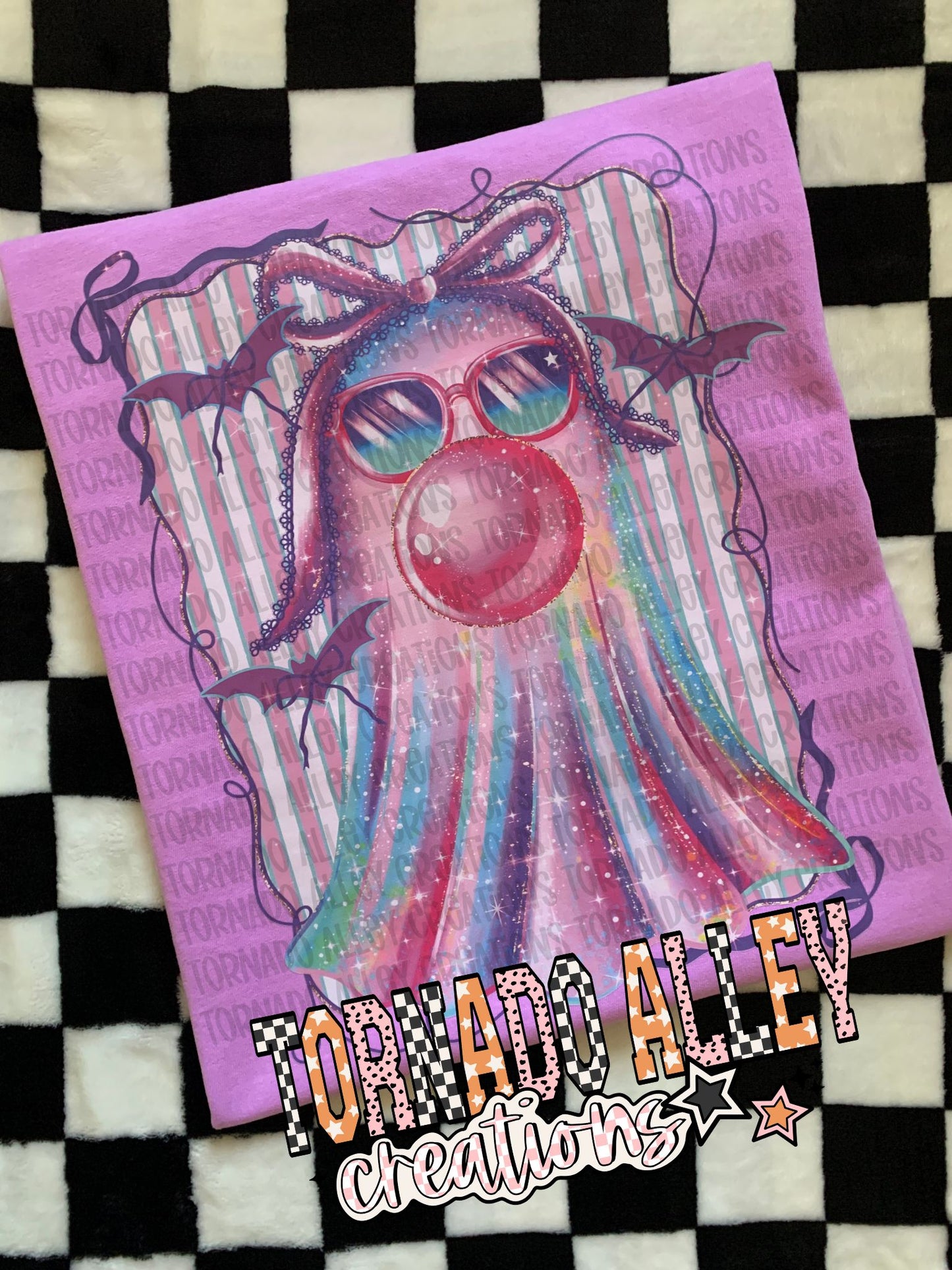 Spooky Neon Ghost Tee