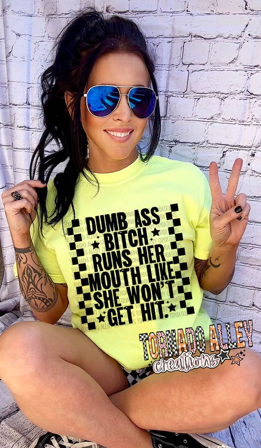 Runs Her Mouth Tee