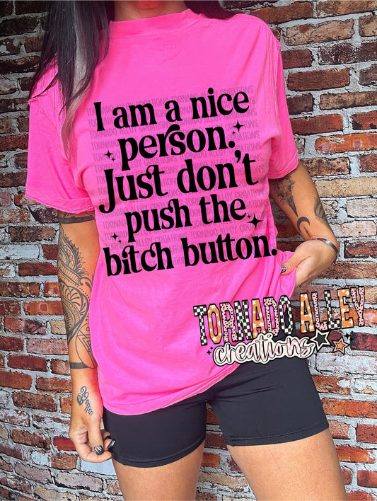 I Am A Nice Person Tee