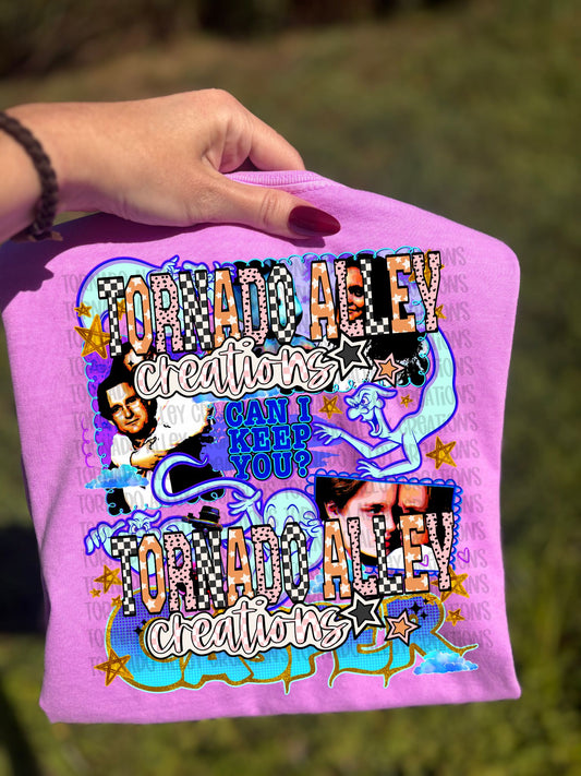 Spooky Retro Ghost Tee